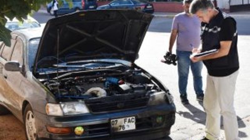 Antalya'da intikam almak isteyen kadın yanlış kişinin aracını yaktı