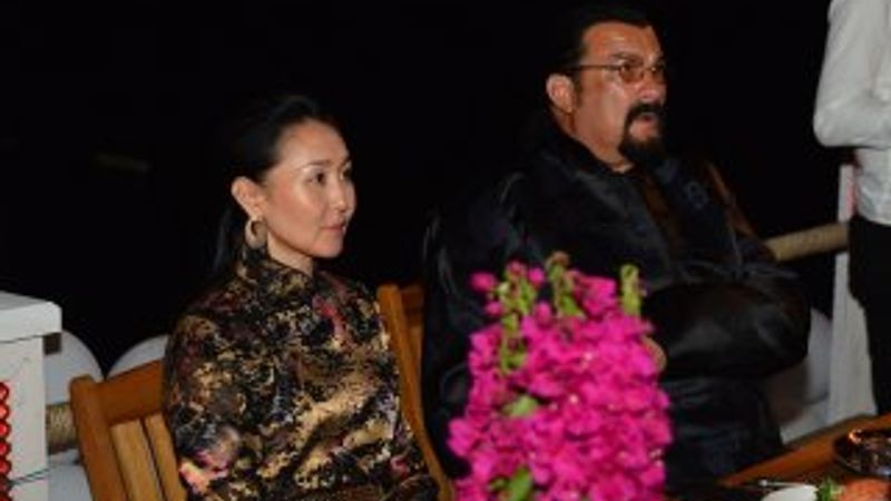 ABD'li aktör Steven Seagal Bodrum'da tatil yapıyor