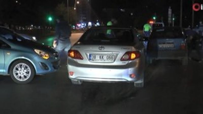 Kayseri’de zincirleme kaza