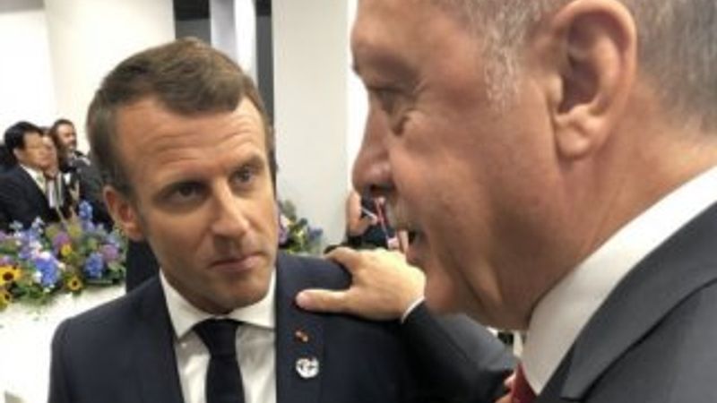 Erdoğan, Macron ile yaptığı görüşmeyi anlattı