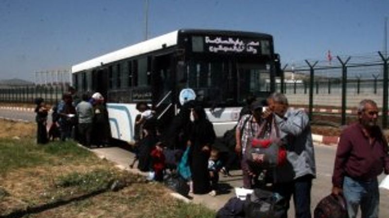 Suriyelilerden 11 bini Türkiye’ye döndü