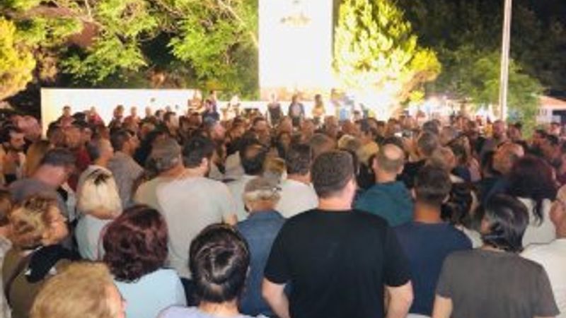 Bozcaada, Ramazan Öksüz cinayeti için ayakta