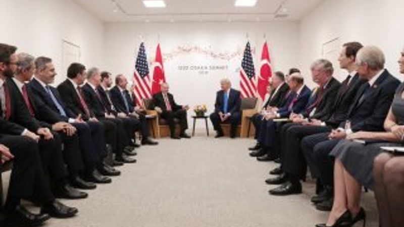 Erdoğan-Trump görüşmesinde tartışılan not tutma karesi