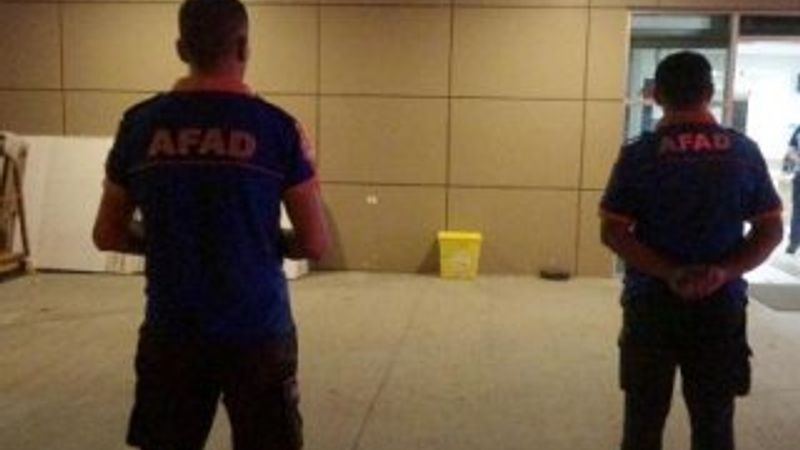 Yaşlı kadının hastaneye getirdiği paket panik yaşattı