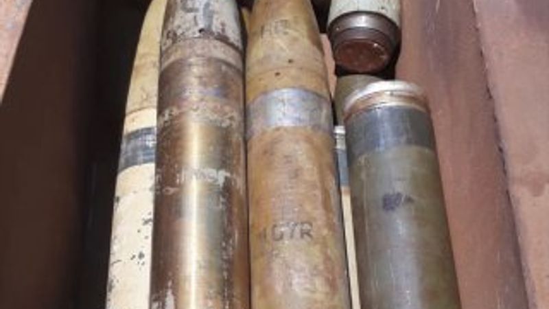 Suriye'nin kuzeyinde PKK'ya ait füze ele geçirildi