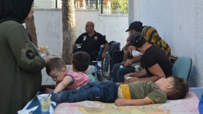 Ayvalık’ta 36 göçmen yakalandı