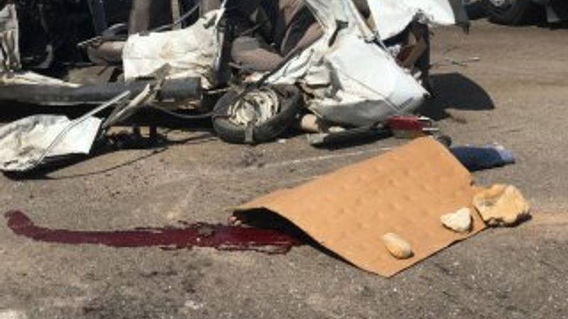 Adana’da zincirleme trafik kazası :1 ölü, 7 yaralı