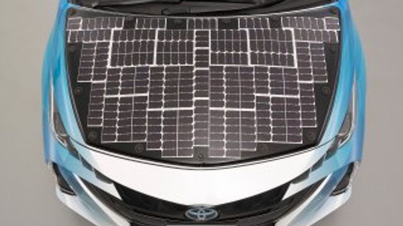 Toyota'nın güneş paneli teknolojisi