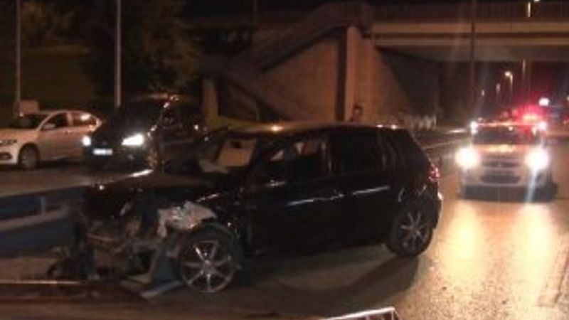 İstanbul D-100 karayolunda trafik kazası: 1 yaralı