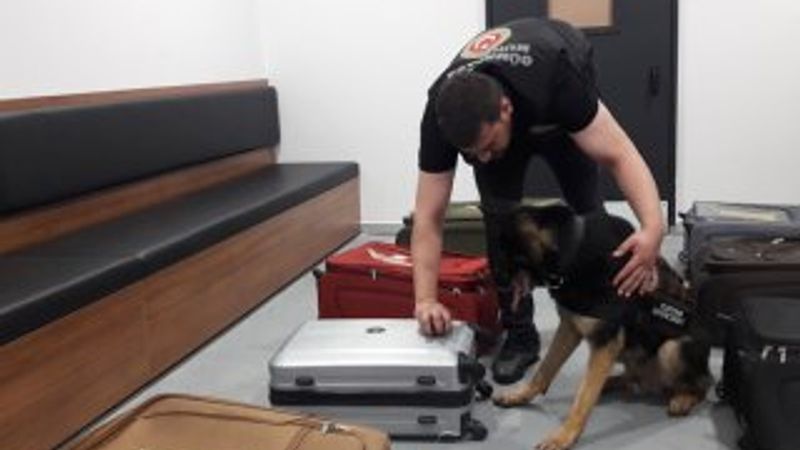 İstanbul Havalimanı'nda milyonluk uyuşturucu bulundu