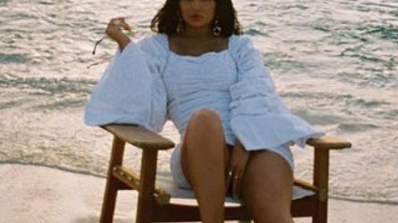 Kylie Jenner tatilde