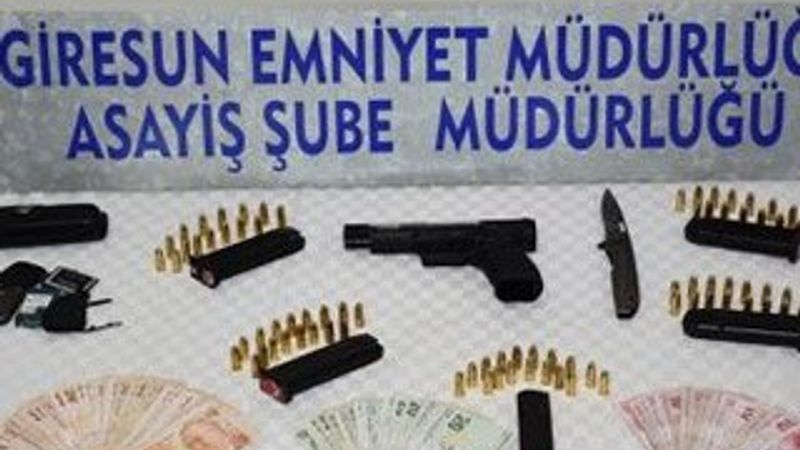 Yakalanan katil zanlısının üzerinden cephanelik çıktı