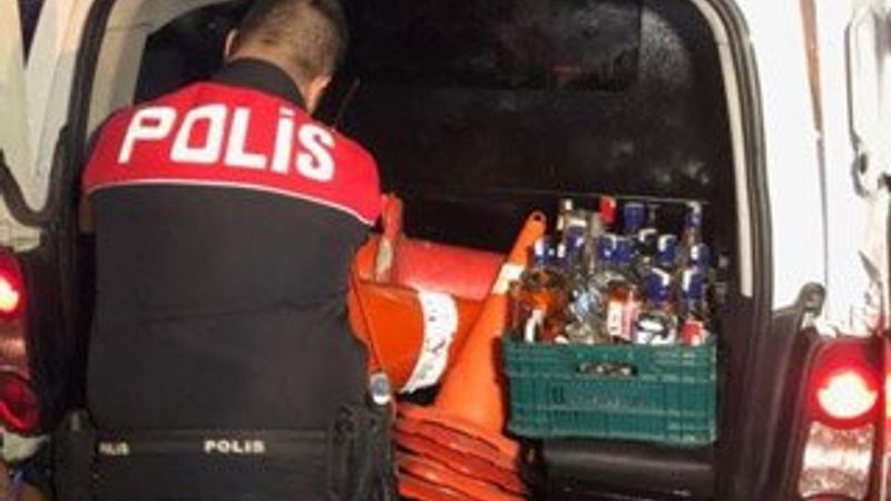 Ankara'da sahte içki operasyonu