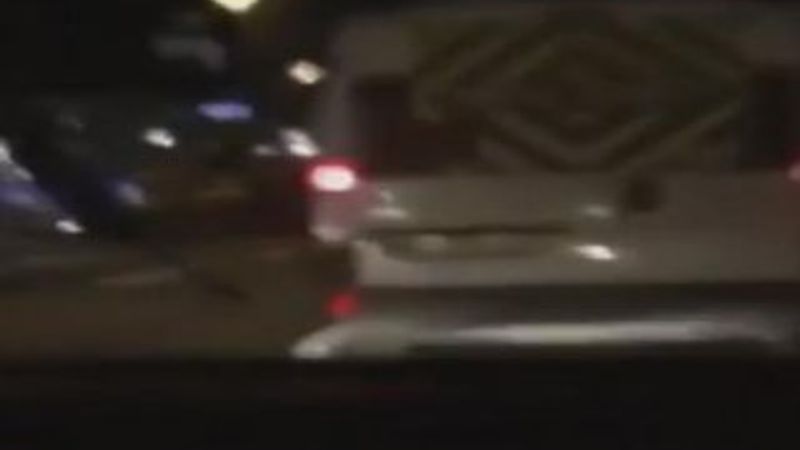 Makas atan magandaların kazayla biten sonu