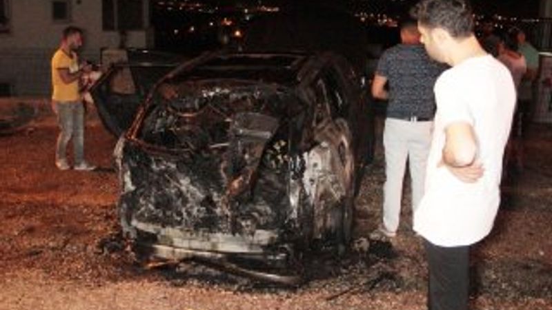 Bodrum’da lüks cipi havlu ile tutuşturdular