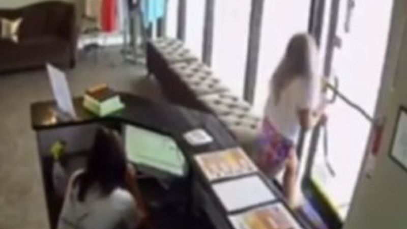 Engelli aracıyla kaldırımda kadını ezen ABD'li