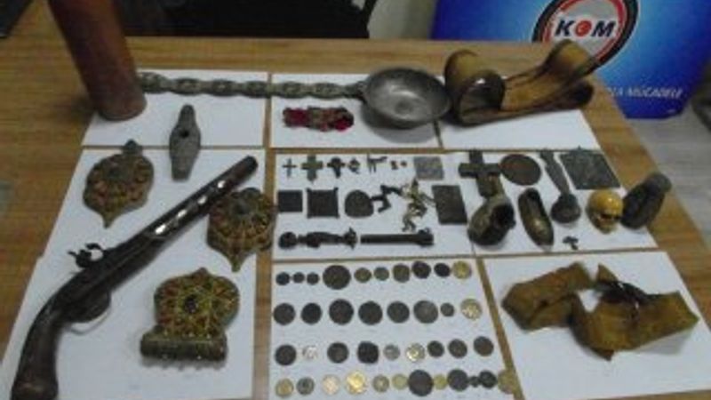 Bolu’da 78 parça tarihi eser ele geçirildi