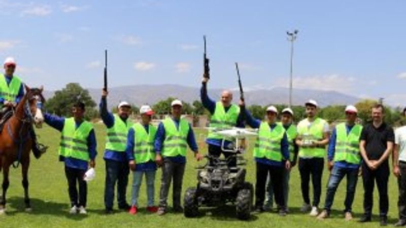 Erzincan’da 'kurban yakalama timi' sıkı eğitimde