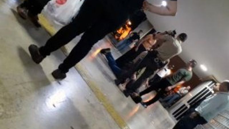 Samsun'da gözaltına alınan şahsa linç girişimi