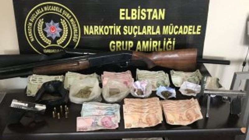 Kahramanmaraş’ta uyuşturucu satıcılarına operasyon
