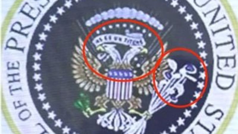 Sahte başkanlık arması skandalı