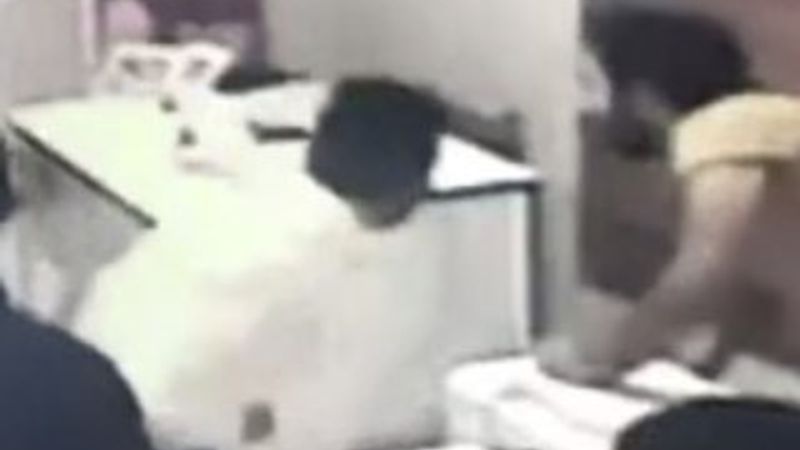 Çocuk damadın vurulma anı görüntüleri