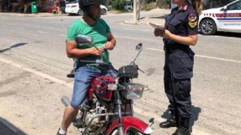 Antalya'da 8 saatte 146 araca 46 bin TL ceza