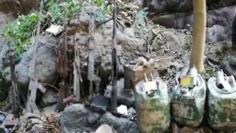 Pençe Harekatı'nda mühimmatlar imha edildi