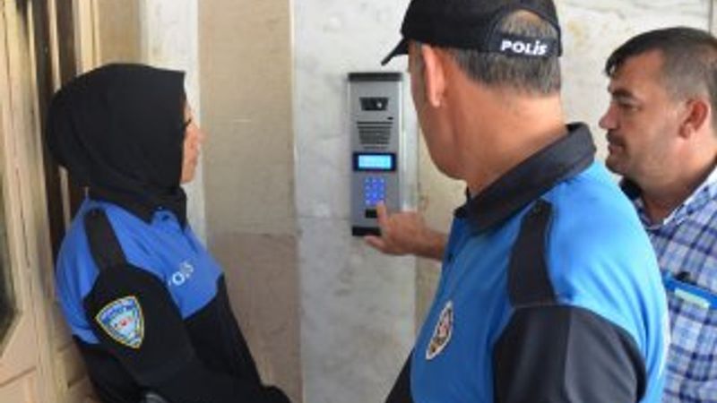 Kahramanmaraş'ta polis hırsızlığı önlemek için çalıştı