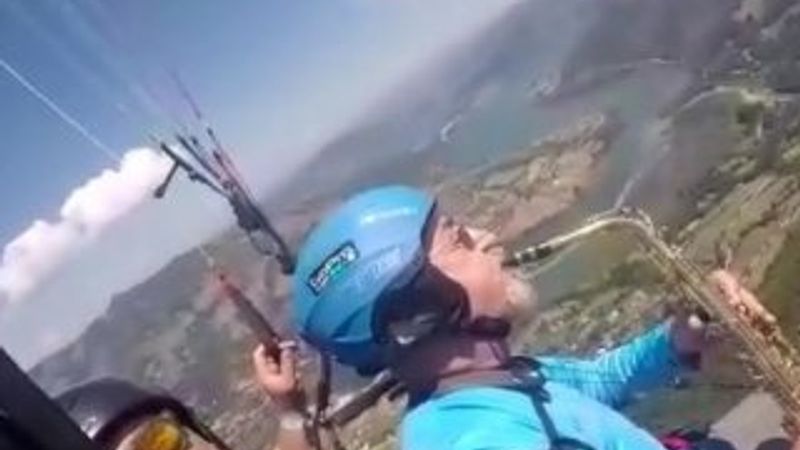 Samsun'da 70 yaşında hayalini gerçekleştirdi