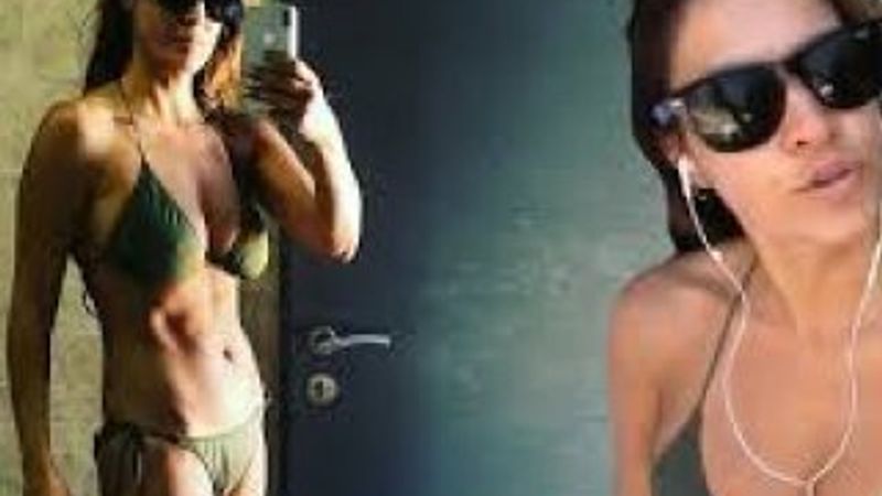 Tuğba Ekinci'den bikinili fotoğraf