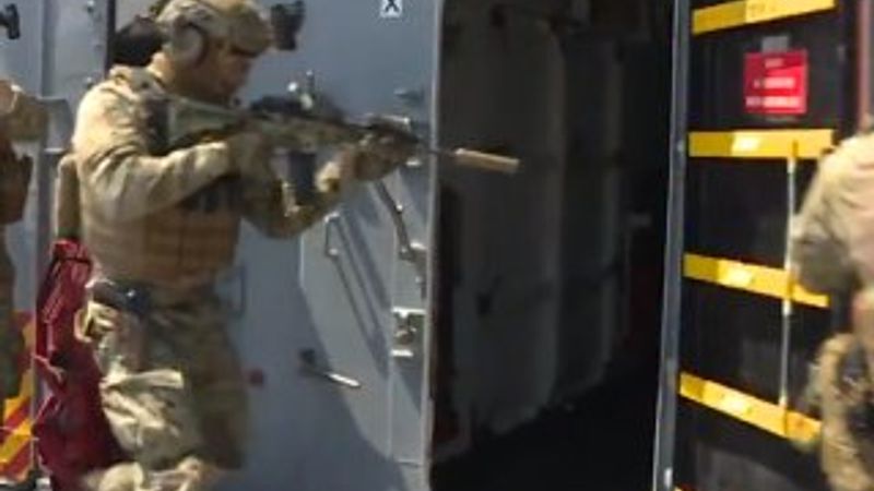 SAT komandoları Doğu Akdeniz görevinde