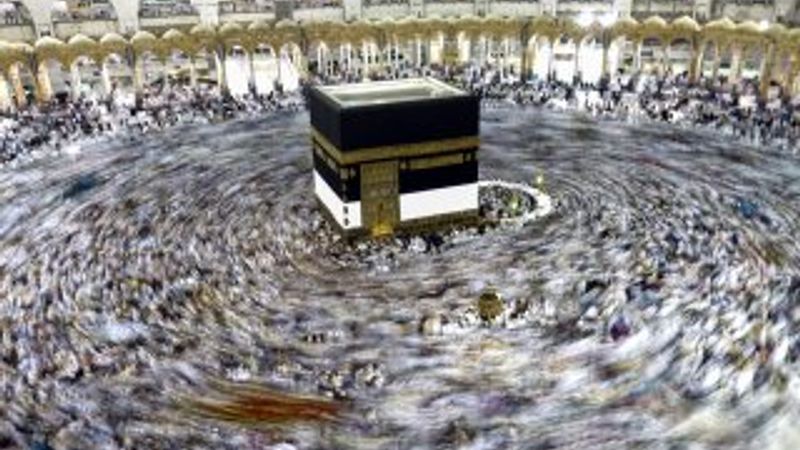 Hacı adayları kutsal topraklarda