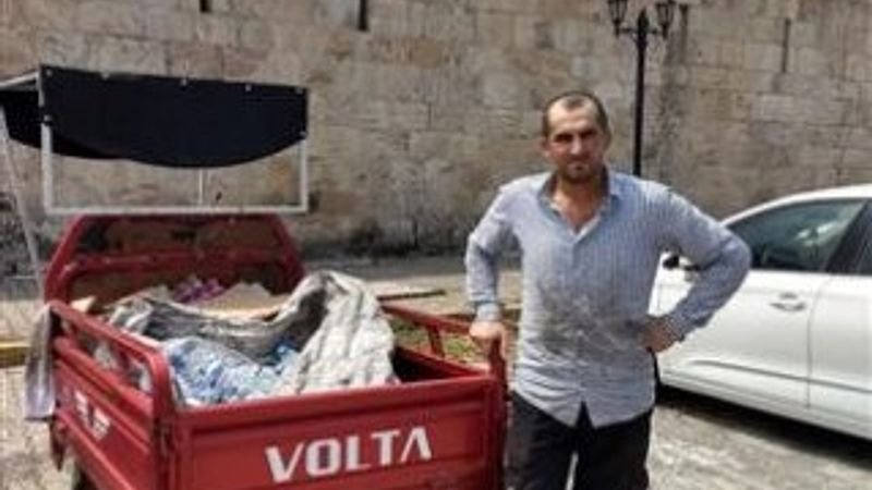 Suriyeli sığınmacıdan kurban yardımı