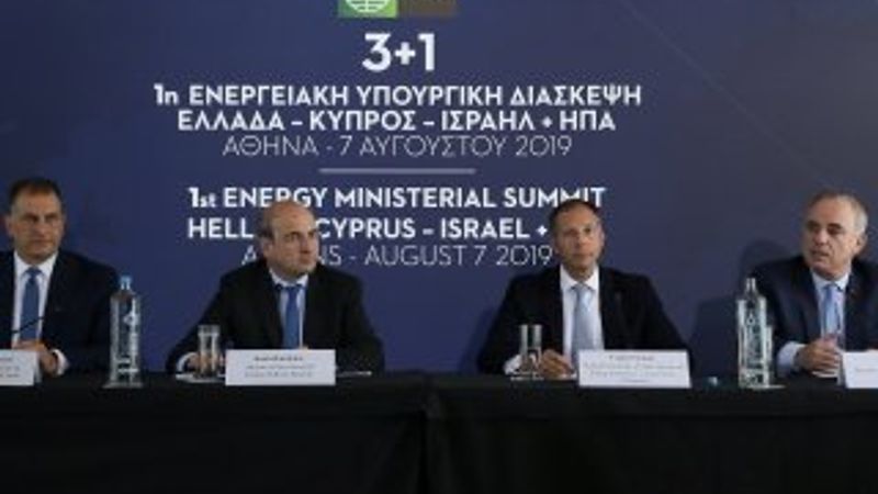 Doğu Akdeniz'de 4 ülke arasında enerji ortaklığı