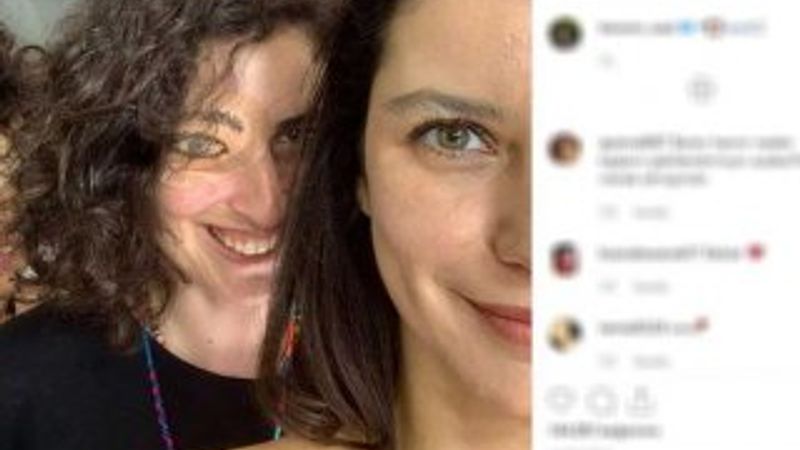 Beren Saat'ten set fotoğrafı