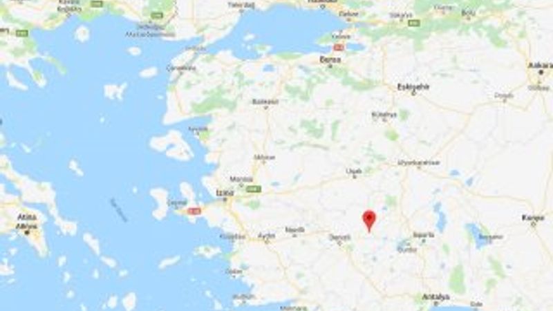 Denizli'deki depremden ilk görüntüler