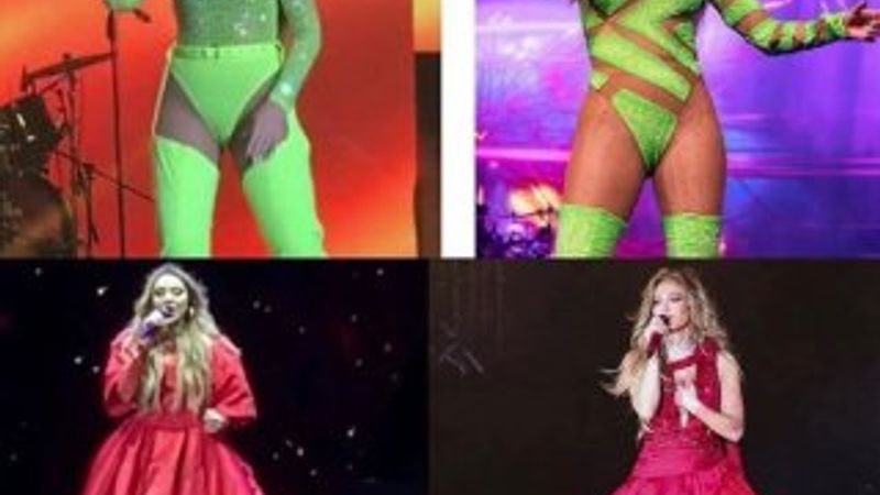 Hadise Harbiye'de sahne aldı