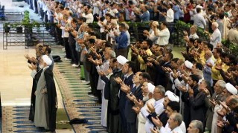 İran'da Kurban Bayramı namazı