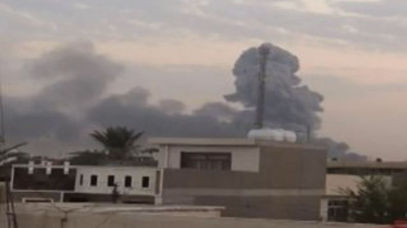 Bağdat’ta mühimmat deposunda patlama