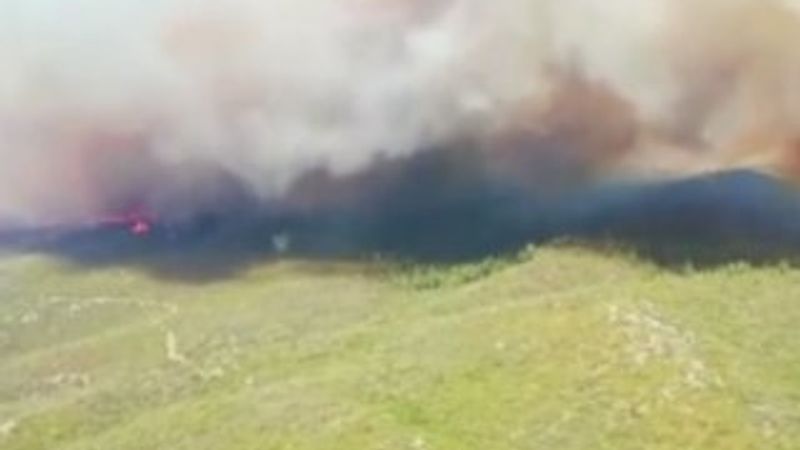 Farklı noktalarda üst üste orman yangınları