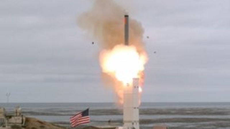 Nükleer anlaşma bitti, ABD yeni füzesini denedi