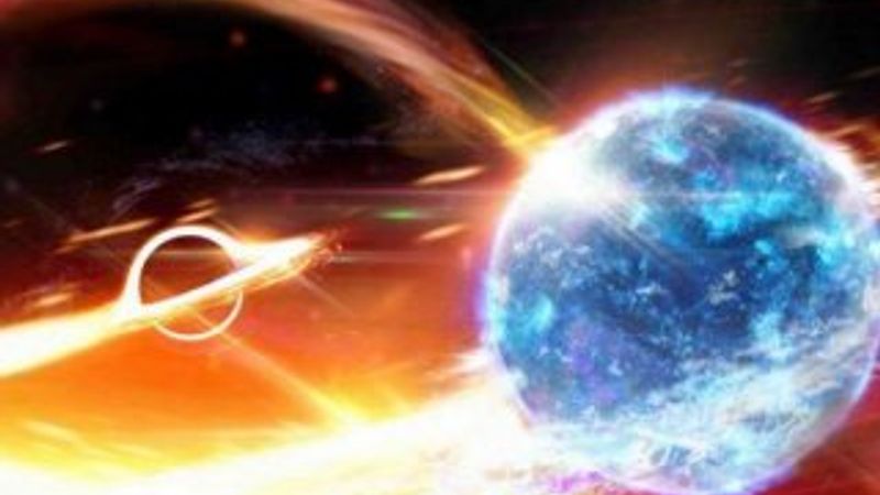 Kara deliğin nötron yıldızını yuttuğu tespit edildi