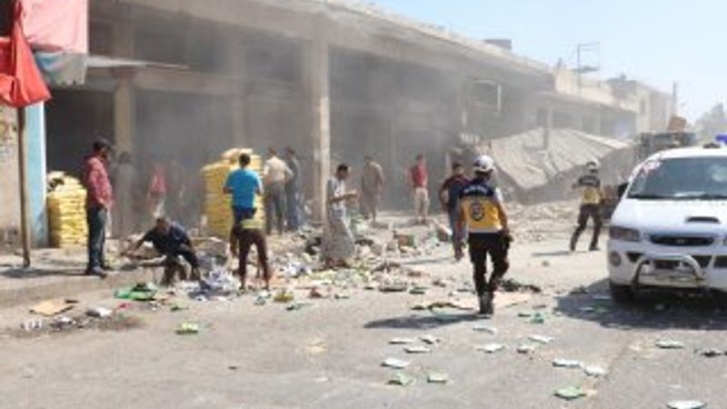 Esad rejiminden TSK'ya ait gözlem noktasına taciz atışı