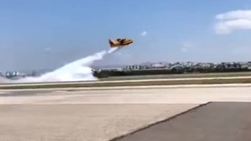 Motoru yok denilen THK uçaklarının yeni görüntüleri