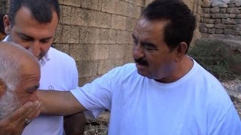 İbrahim Tatlıses doğduğu mağarayı ziyaret etti