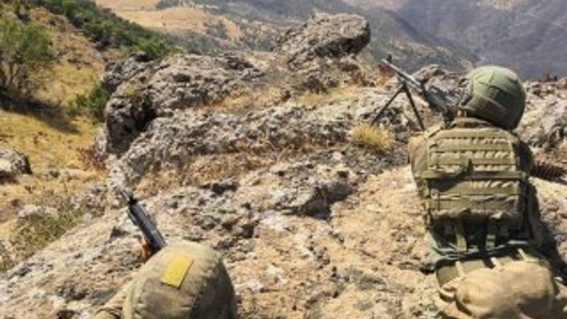 Irak'ın kuzeyinde 3 terörist etkisiz hale getirildi