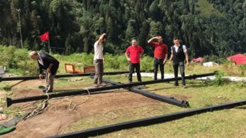 Ayder Yaylası'ndaki salıncaklar sökülüyor