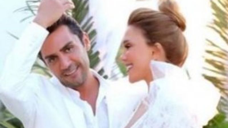 Seren Serengil bebeğini düşürdü