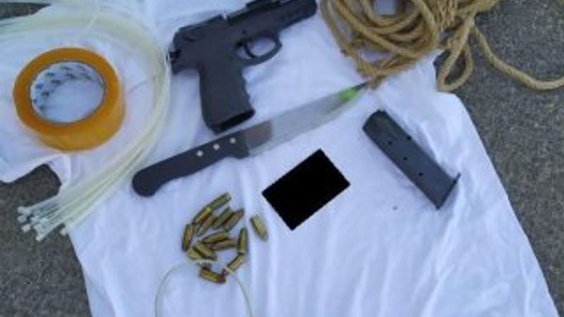 Eşini öldürmeye gidiyordu, 'keçi kesecektim' dedi